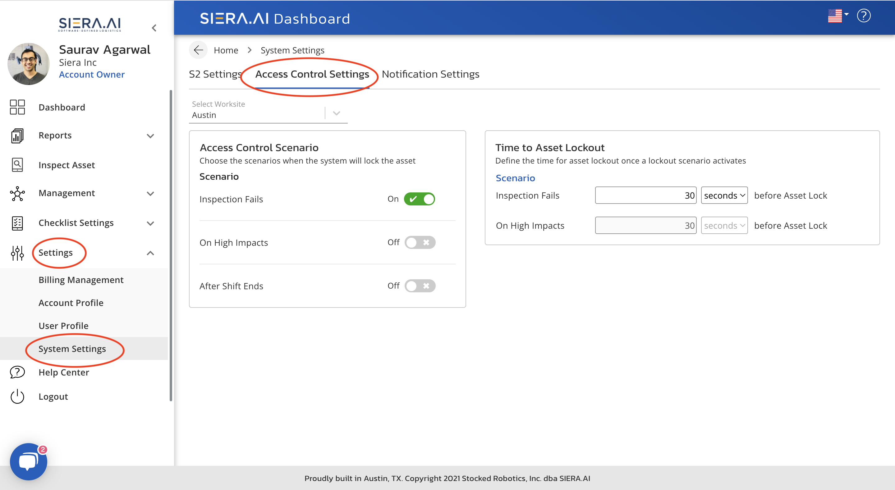 What to do if your S2 access control is not working correctly?